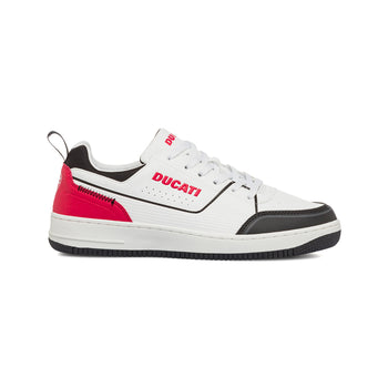 Sneakers bianche,rosse e nere da uomo Ducati Barsaba 4, Brand, SKU s322500378, Immagine 0